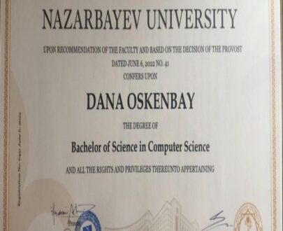 Buy Degree From the Nazarbayev University