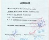 Buy college degree from the Neelain University