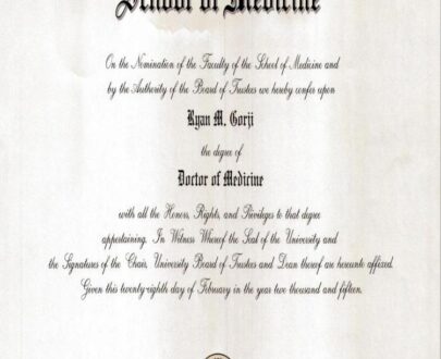 Buy degree from the Ross University School of Medicine