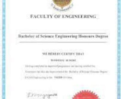 Buy Degree From the University of Zimbabwe