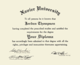 y Degree from the Xavier University School of Medicine
