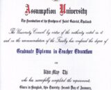 Buy college degree from The Assumption University