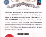 Buy college degree from The Bharath Institute of Higher Education and Research