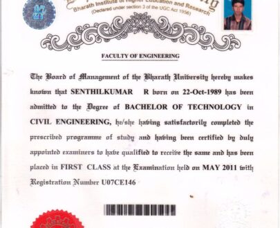 Buy college degree from The Bharath Institute of Higher Education and Research