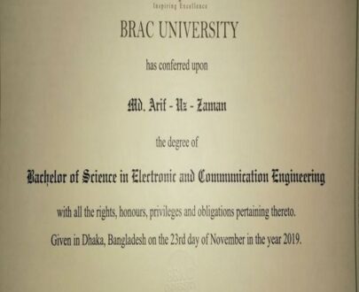 Buy college degree from the BRAC University