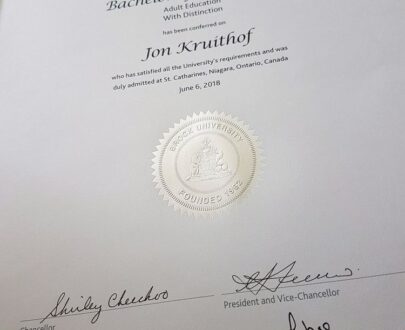 Buy college degree from the Brock University