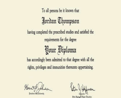 Buy college degree from The Chapman University