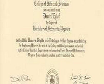 Buy college degree from The College of William & Mary