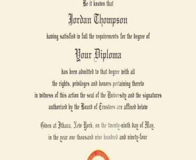 Buy college degree from The Cornell University