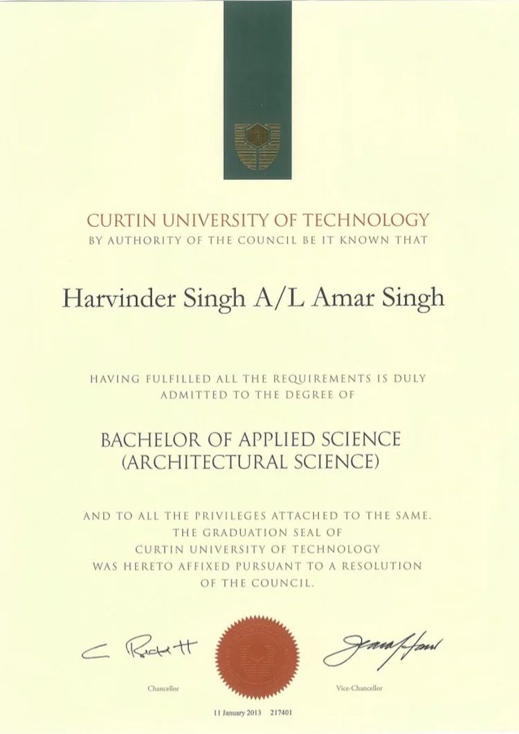 Buy college degree from the Curtin University