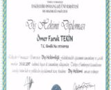 Buy college degree from the Eskisehir Osmangazi Üniversitesi