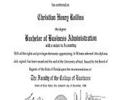 Buy college degree from The Florida Atlantic University