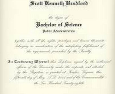 Buy college degree from The George Mason University