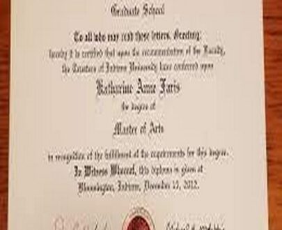 Buy college degree from The Indiana University Bloomington