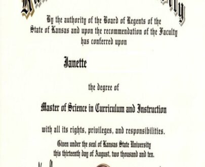Buy college degree from The Kansas State University