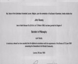 Buy college degree from the Katholieke Universiteit Leuven