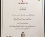 Buy college degree from the Koc Üniversitesi