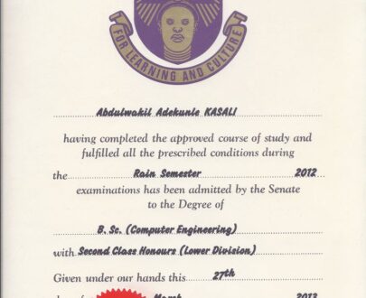 Buy college degree from The Obafemi Awolowo University