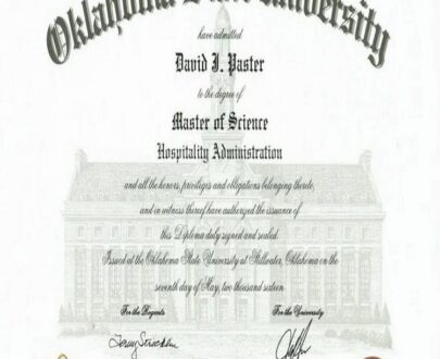 Buy college degree from The Oklahoma State University