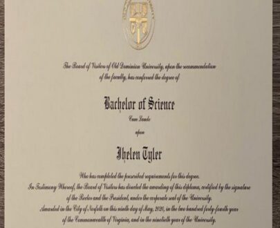 Buy college degree from The Old Dominion University