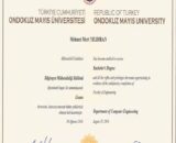 Buy college degree from the Ondokuz Mayis Üniversitesi
