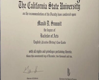 Buy college degree from The Sonoma State University