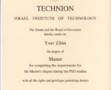 Buy college degree from the Technion - Israel Institute of Technology