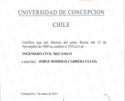 Buy college degree from The Universidad de Concepción