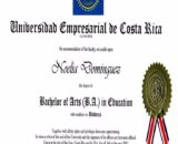 Buy college degree from The Universidad de Costa Rica