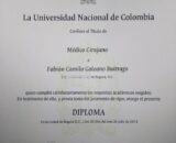 Buy college degree from The Universidad Nacional de Colombia