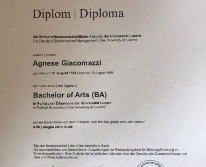 Buy college degree from the Universität Luzern