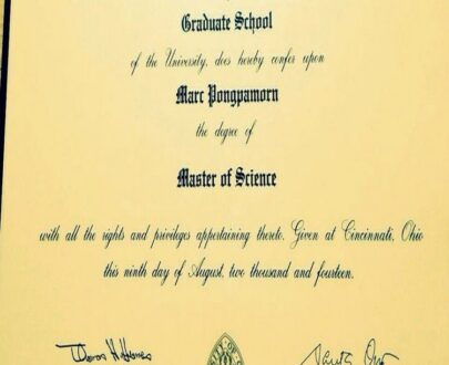 Buy college degree from The University of Cincinnati