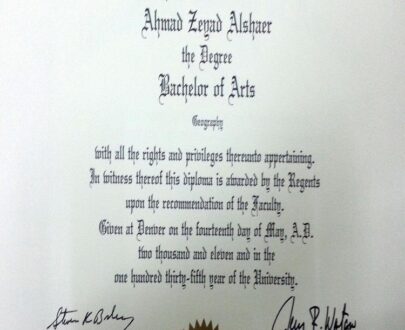 Buy college degree from The University of Colorado Denver