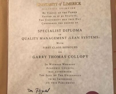 Buy college degree from the University of Limerick