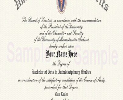 Buy college degree from The University of Massachusetts Amherst