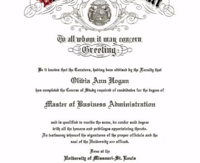 Buy college degree from The University of Missouri-St. Louis