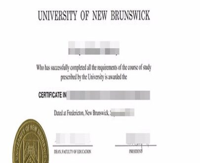 Buy college degree from The University of New Brunswick