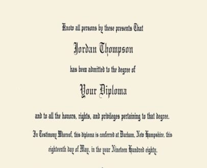 Buy college degree from The University of New Hampshire