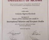 Buy college degree from The University of Nicosia