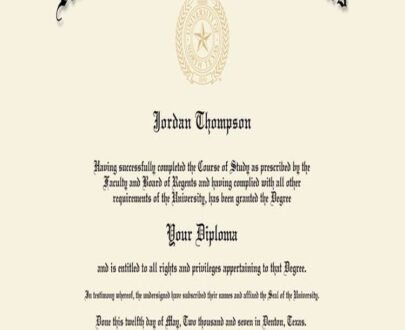 Buy college degree from The University of North Texas