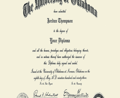 Buy college degree from The University of Oklahoma
