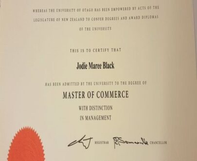 Buy college degree from The University of Otago