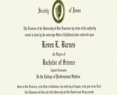 Buy college degree from The University of San Francisco