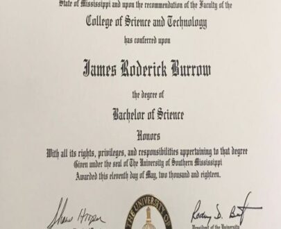 Buy college degree from The University of Southern Mississippi