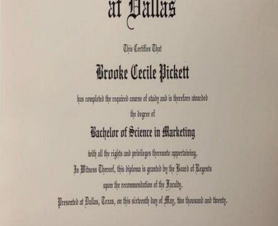 Buy college degree from The University of Texas at Dallas