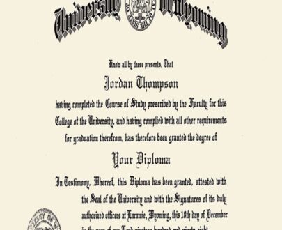 Buy college degree from The University of Wyoming