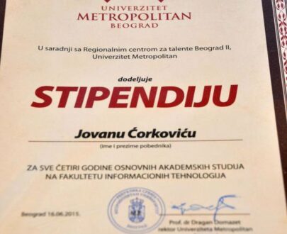 Buy college degree from the Univerzitet Metropolitan