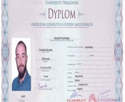Buy college degree from the Uniwersytet Warszawski