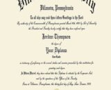 Buy college degree from The Villanova University