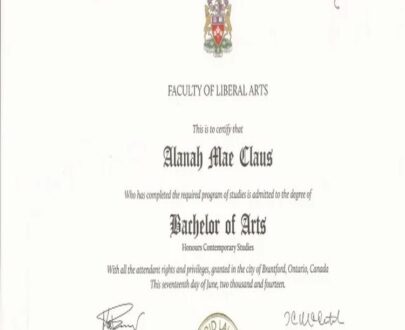 Buy college degree from The Wilfrid Laurier University